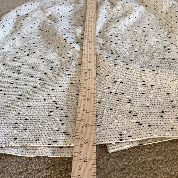 Talbots Women’s 14W Pencil Skirt, black and white confetti - Picture 4 of 8